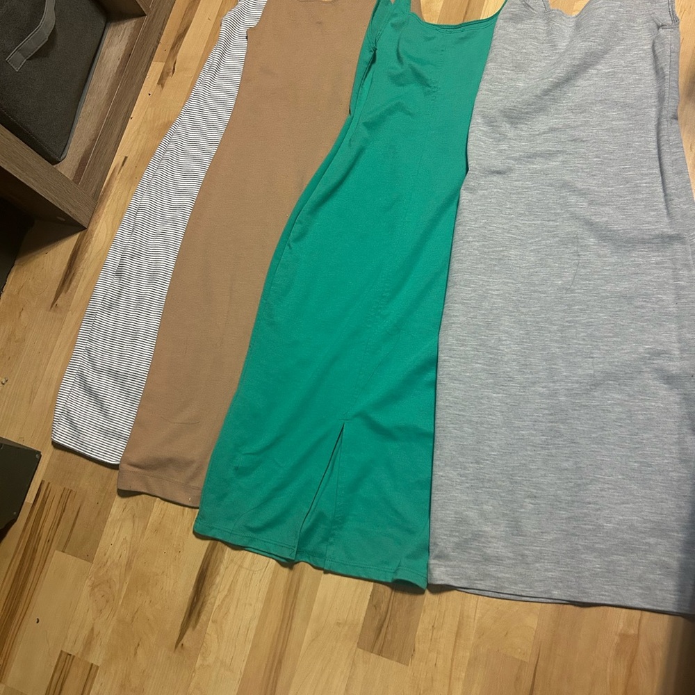 Set of Three Sleeveless Dresses